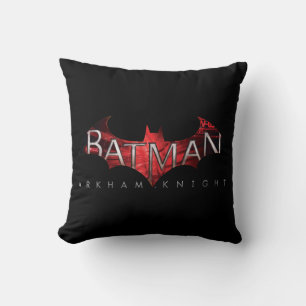 Batman Arkham Knight Red Logo Kissen