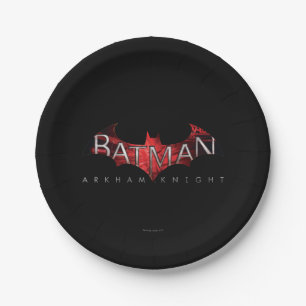 Batman Arkham Knight Red Logo Pappteller