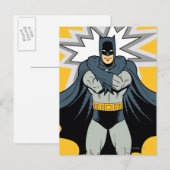 Batman Arme verschränken Postkarte (Vorne/Hinten)