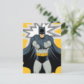 Batman Arme verschränken Postkarte (Stehend Vorderseite)