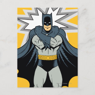 Batman Arme verschränken Postkarte