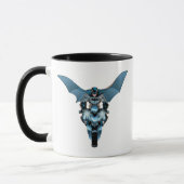 Batman auf dem Fahrrad mit Kap Tasse (Links)
