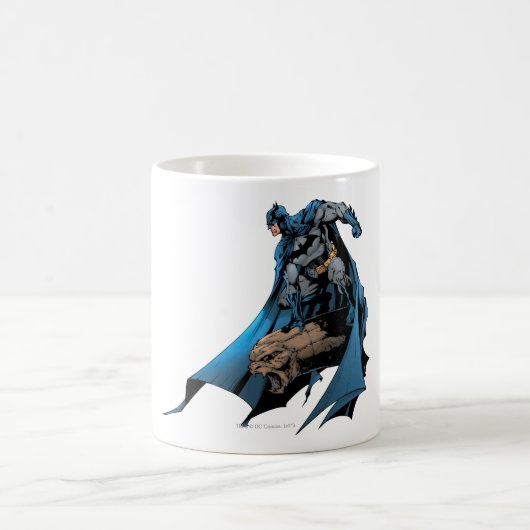 Batman auf Gargoyle Kaffeetasse (Mittel)