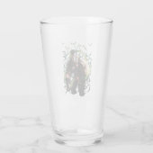 Batman Bane Bat Schwarm Illustration Glas (Rückseite)