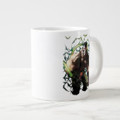 Batman Bane Bat-Schwarm-Illustration Jumbo-Tasse (Vorderseite Rechts)