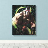 Batman Bane Bat Schwarm Illustration Leinwanddruck (Insitu (Holzboden))