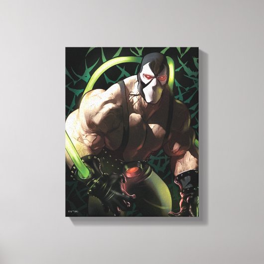 Batman Bane Bat Schwarm Illustration Leinwanddruck (Vorderseite)