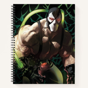 Batman Bane Bat Schwarm Illustration Notizblock