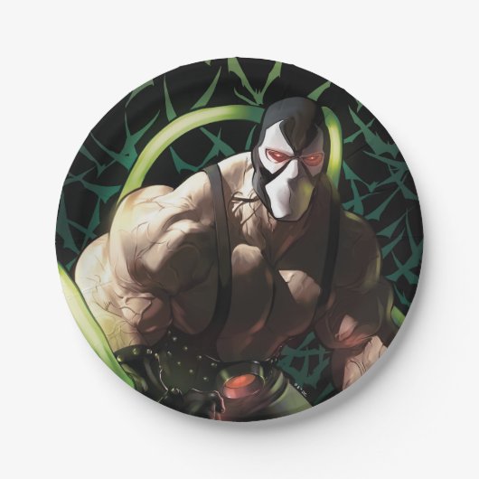 Batman Bane Bat Schwarm Illustration Pappteller (Vorderseite)