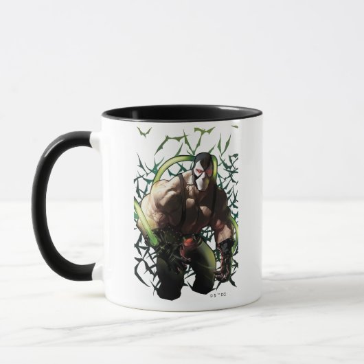 Batman Bane Bat Schwarm Illustration Tasse (Links)