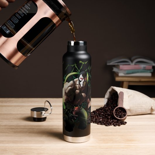 Batman Bane Bat Schwarm Illustration Trinkflasche (Kaffee)