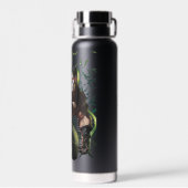 Batman Bane Bat Schwarm Illustration Trinkflasche (Rückseite)