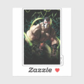 Batman Bane Bat Swarm Illustration Aufkleber (Blatt)