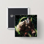 Batman Bane Bat Swarm Illustration Button (Vorne & Hinten)