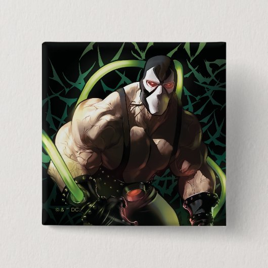 Batman Bane Bat Swarm Illustration Button (Vorderseite)