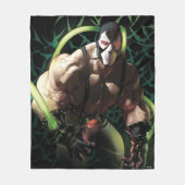 Batman Bane Bat Swarm Illustration Fleecedecke (Vorderseite)
