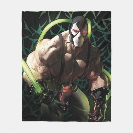 Batman Bane Bat Swarm Illustration Fleecedecke (Vorderseite)