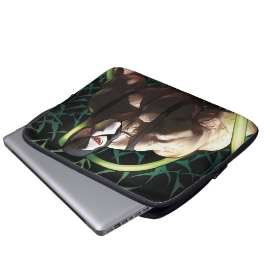 Batman Bane Bat Swarm Illustration Laptopschutzhülle (Vorne Knopf)