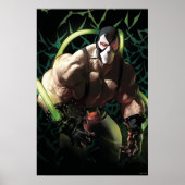 Batman Bane Bat Swarm Illustration Poster (Vorne)