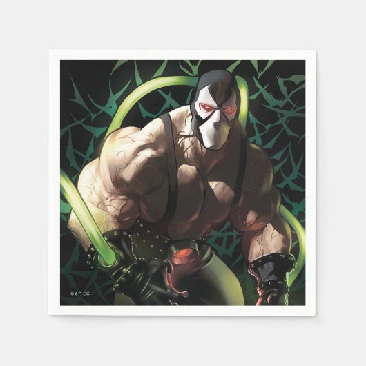 Batman Bane Bat Swarm Illustration Serviette (Vorderseite)