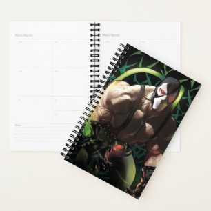 Batman Bane Fledermausschwarm-Illustration Planer