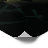 Batman Bane Fledermausschwarm-Illustration Poster (Ecke)