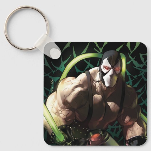 Batman Bane Fledermausschwarm-Illustration Schlüsselanhänger (Vorderseite)