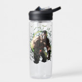 Batman Bane Fledermausschwarm-Illustration Trinkflasche (Links)