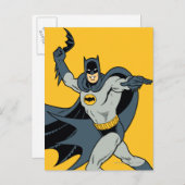 Batman Batarang Postkarte (Vorne/Hinten)