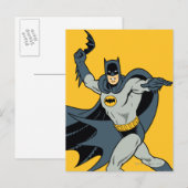 Batman Batarang Postkarte (Vorne/Hinten)