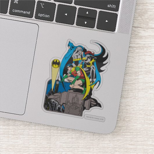 Batman/Batgirl/Robin Aufkleber (Detail)