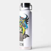 Batman/Batgirl/Robin | Name hinzufügen Trinkflasche (Rückseite)