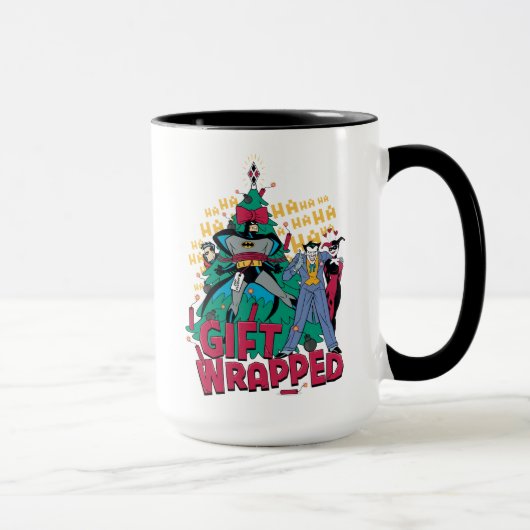 Batman | Batman & Robin Geschenk an XMas Tree umma Tasse (Rechts)