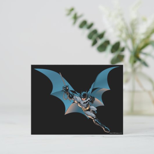 Batman bewegt sich in Aktion Postkarte (Stehend Vorderseite)