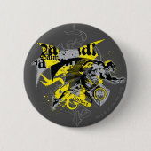 Batman Black and Yellow Collage Button (Vorderseite)