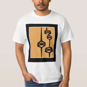 Batman Black Orange Rahmen T-Shirt