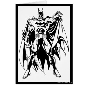 Batman Black und White Front