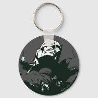 Batman Black & White Graffiti Stencil