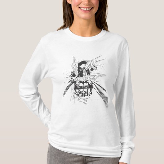 Batman Blue Cityscape T-Shirt (Vorderseite)