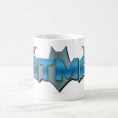 Batman | Blue Name Logo Kaffeetasse (Mittel)