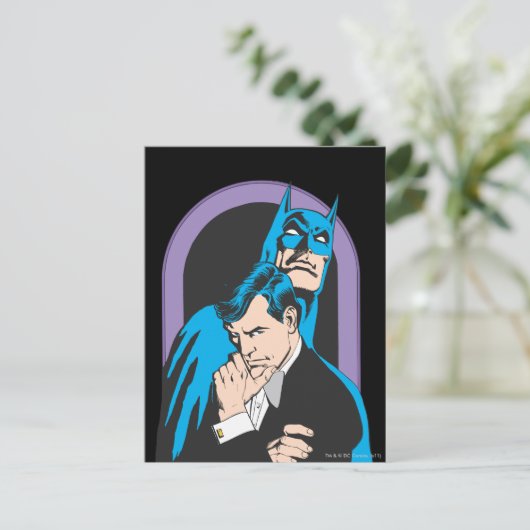 Batman/Bruce Postkarte (Stehend Vorderseite)