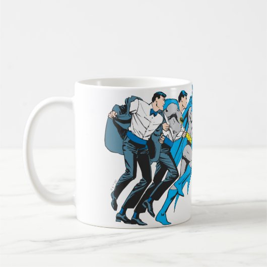 Batman/Bruce Transformation Kaffeetasse (Links)