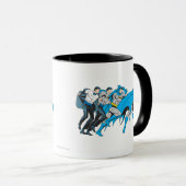 Batman/Bruce Transformation Tasse (VorderseiteRechts)