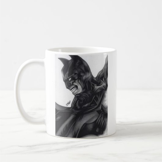 Batman ~ Bruce Wayne Kaffeetasse (Links)