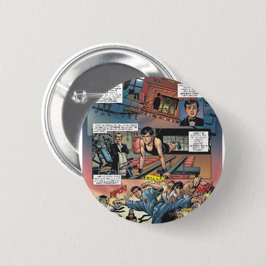 Batman - Bruce Wayne Origins 1 Button (Vorne & Hinten)