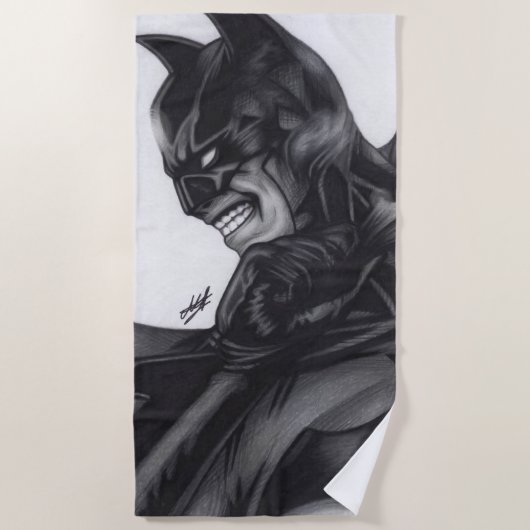 Batman ~ Bruce Wayne Strandtuch (Vorderseite)