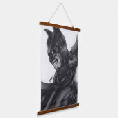 Batman ~ Bruce Wayne Wandteppich Mit Holzrahmen (Gewinkelt)