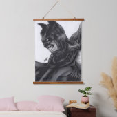 Batman ~ Bruce Wayne Wandteppich Mit Holzrahmen (Schlafzimmer)