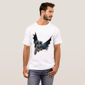 Batman brüllt und lungert T-Shirt (Vorne ganz)