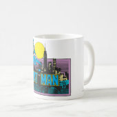 Batman & Buchstaben Kaffeetasse (VorderseiteRechts)